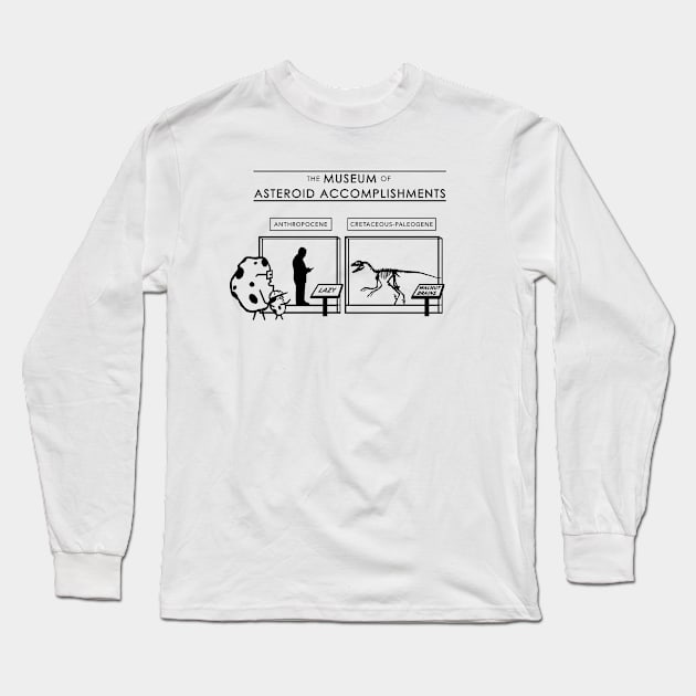 The Museum of Asteroid Accomplishments Long Sleeve T-Shirt by photon_illustration